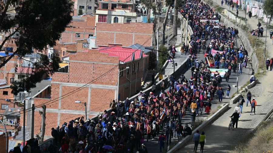 Protestas en Bolivia 22052026