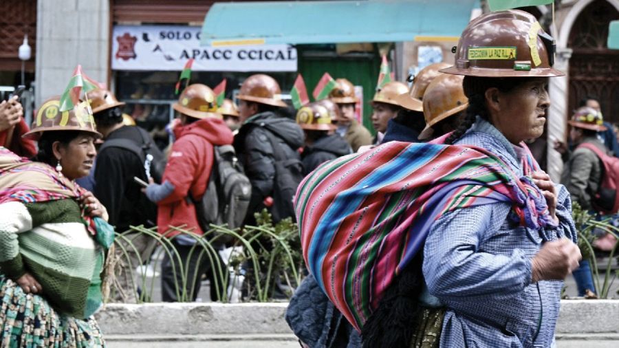 Protestas en Bolivia