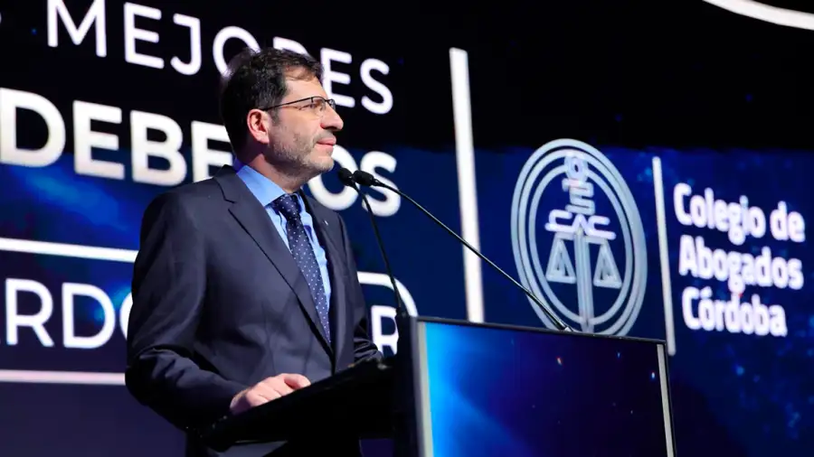 Eduardo Bittar cuestionó a Milei en su discurso