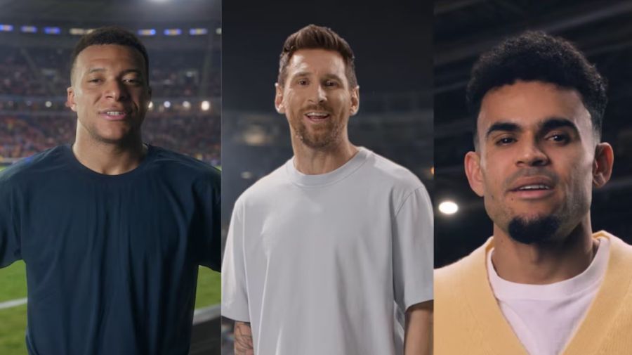 El videoclip de Shakira incluye a Messi y otras figuras actuales del fútbol mundial, además de referencias a Diego Armando Maradona