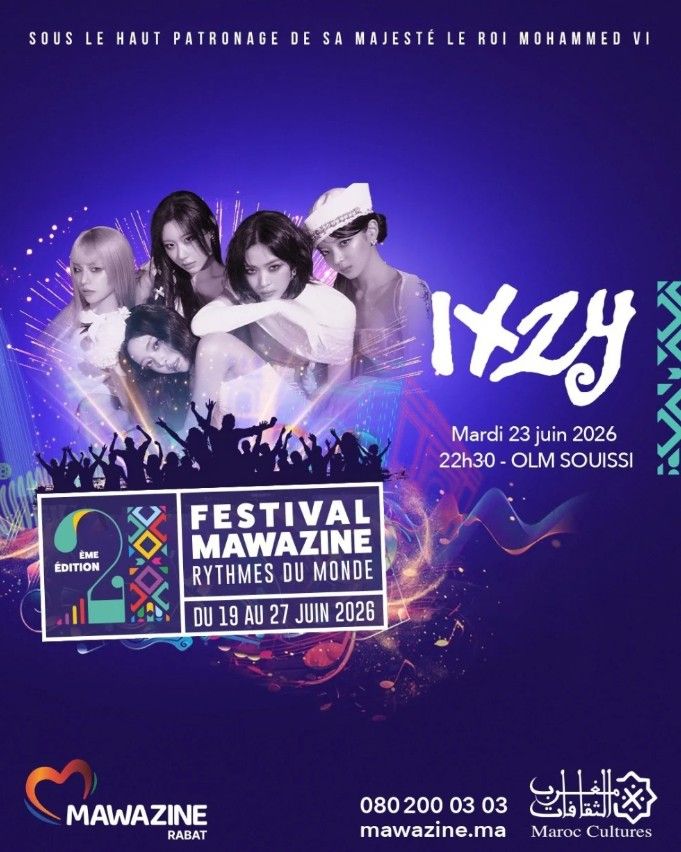 ITZY en el Festival Mawazine en Marruecos