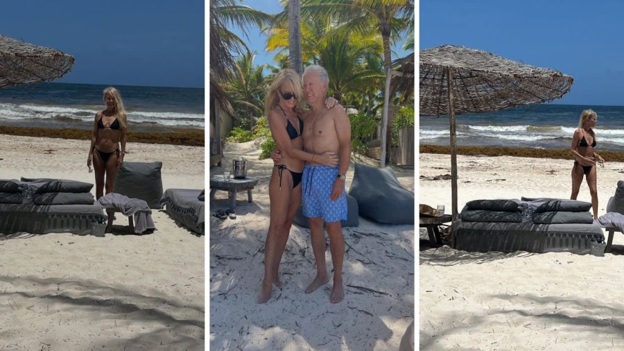 Las vacaciones de Cecilia Bolocco y Pepo Daire en México