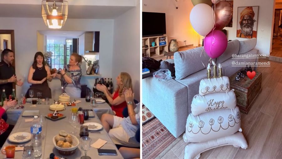 Así fue el cumpleaños de Lucía Galán