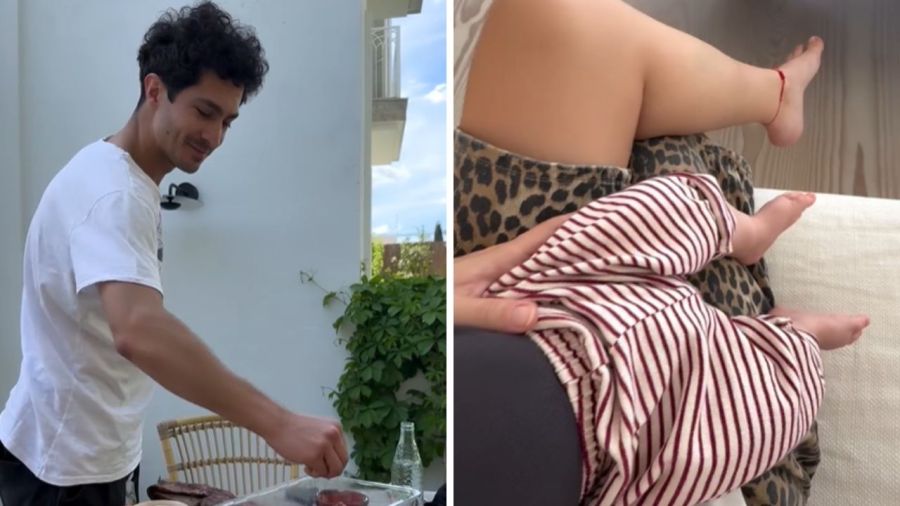 Chino Darín y su hijo Dante