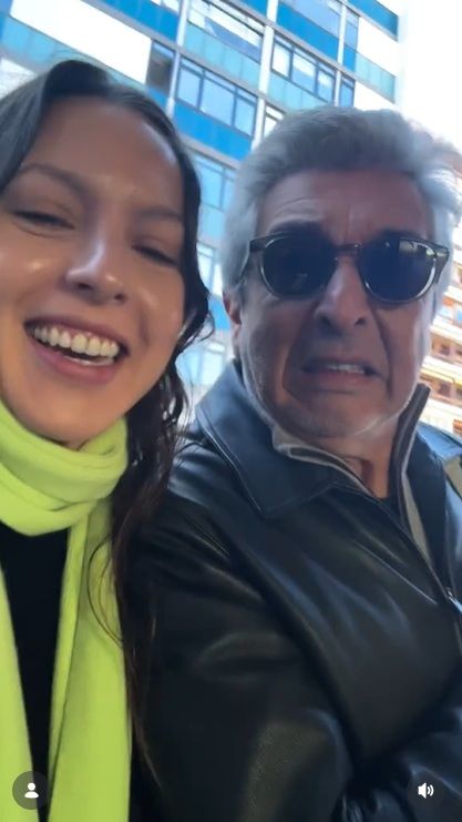 Clara y Ricardo Darín