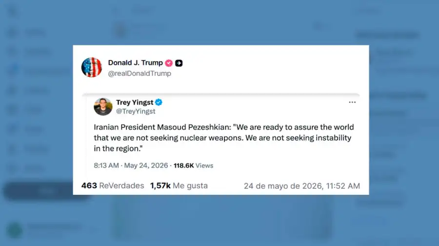 X Real Donald Trump 24052026