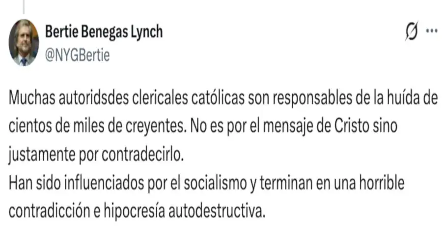 Bertie Benegas Lynch X 25052026