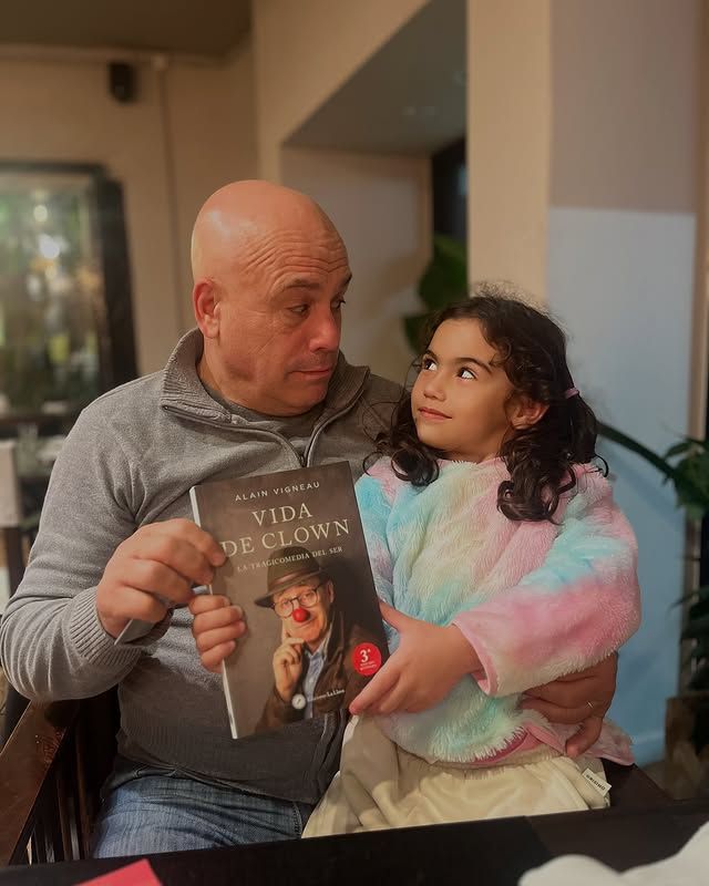 Bicho Gómez y su hija