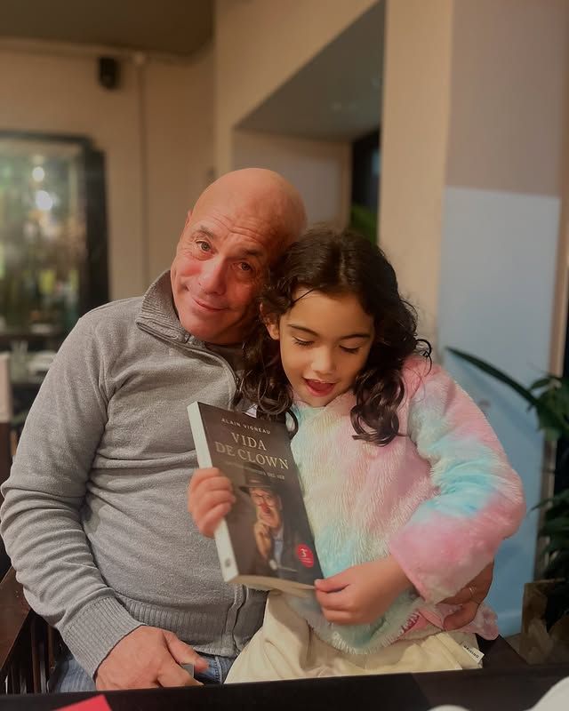 Bicho Gómez y su hija