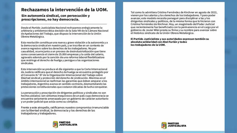 Comunicado PJ 25052026