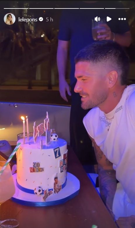 Cumpleaños de Rodrigo de Paul