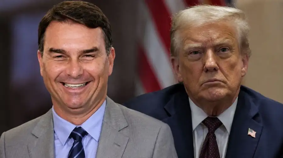 Donald Trump y Flavio Bolsonaro