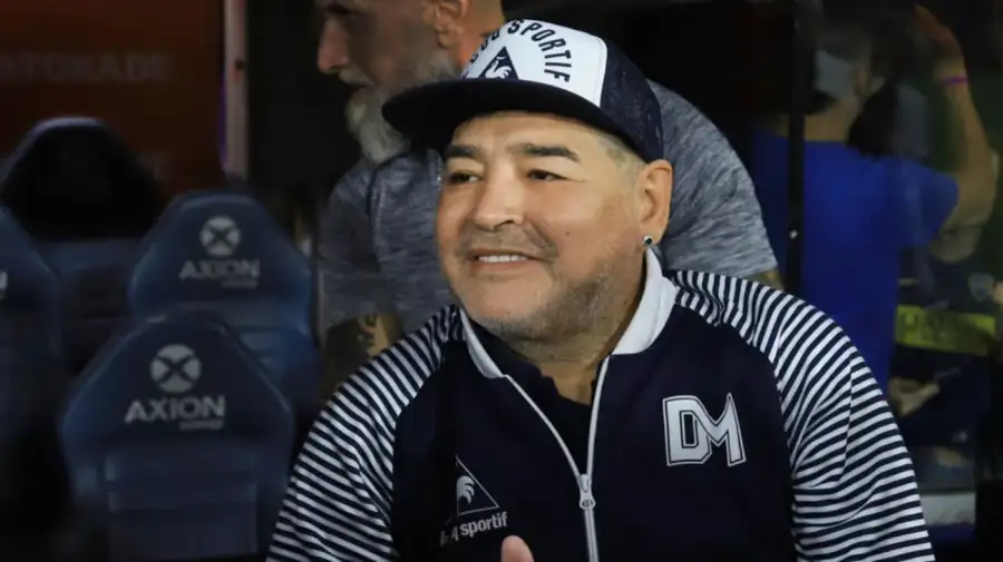 El exfutbolista Diego Armando Maradona