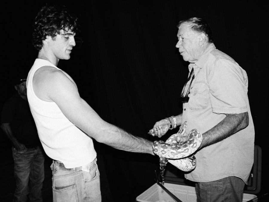 Jacob Elordi en el set de Euphoria
