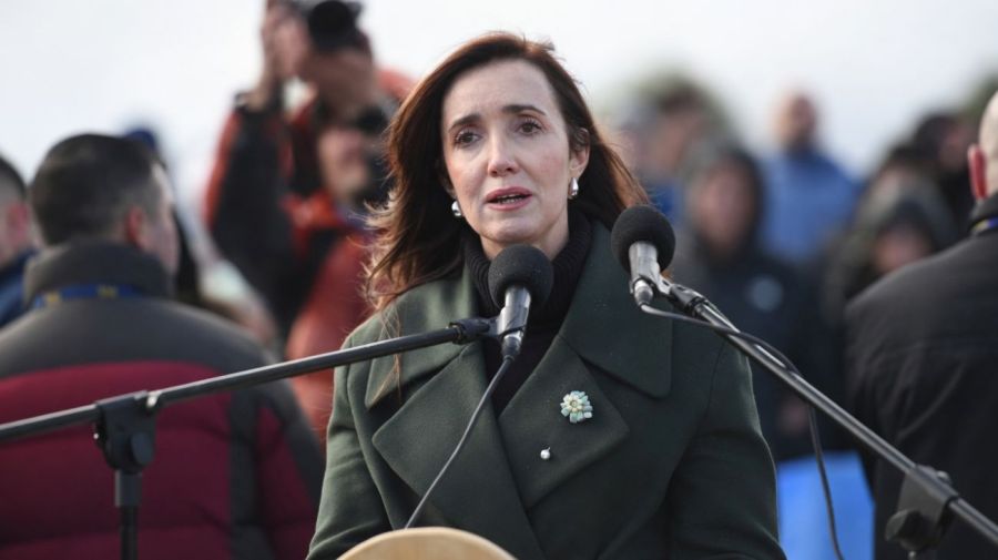 La vicepresidenta de la Nación, Victoria Villarruel