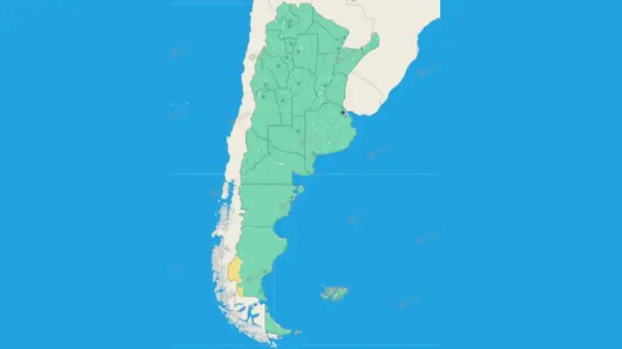 alerta nieve santa cruz