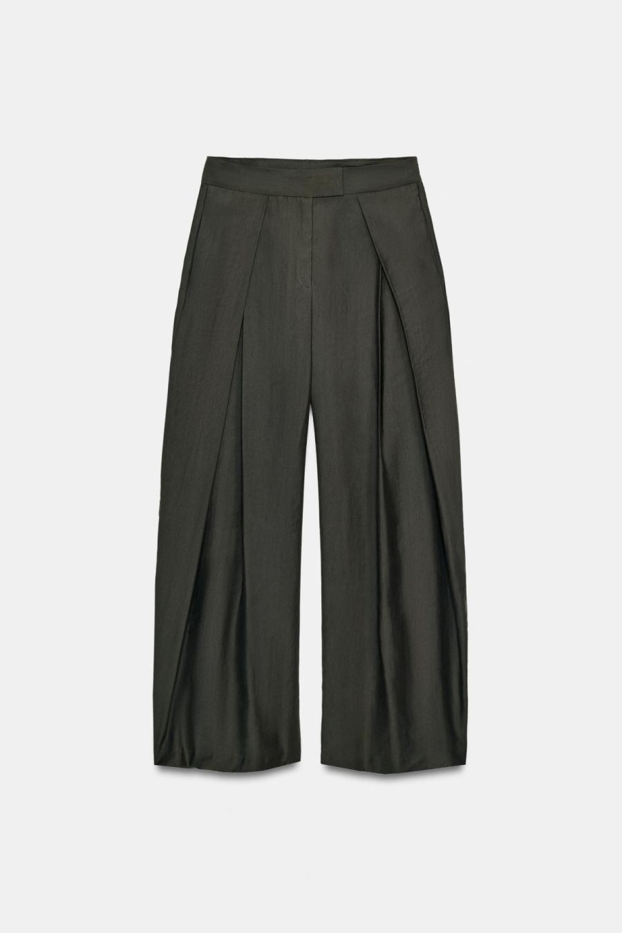 Pantalones anchos en invierno