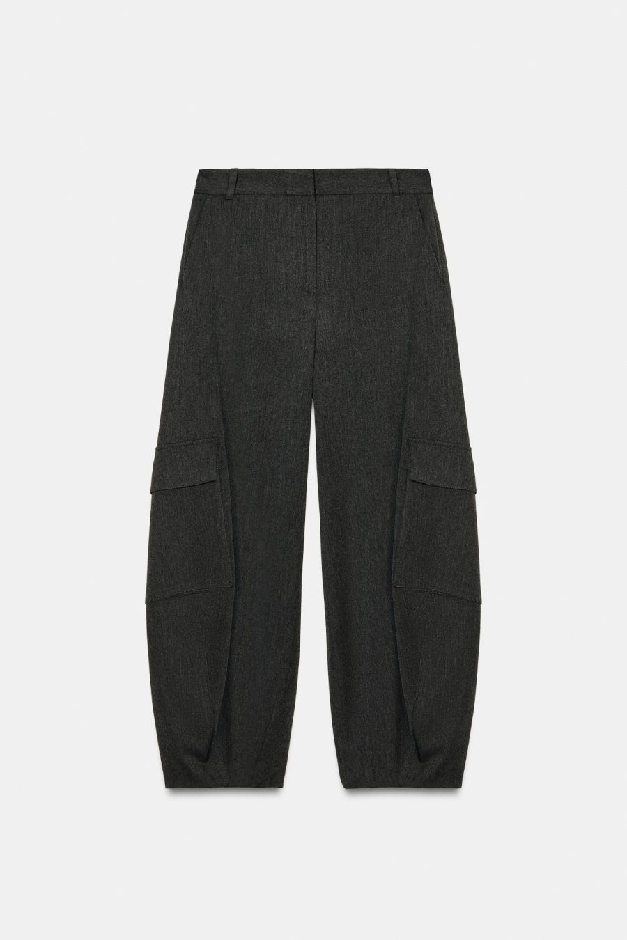 Pantalones anchos en invierno