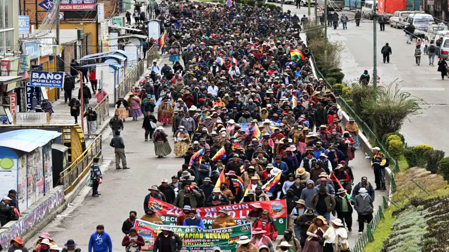 Bolivia protestas 26052026