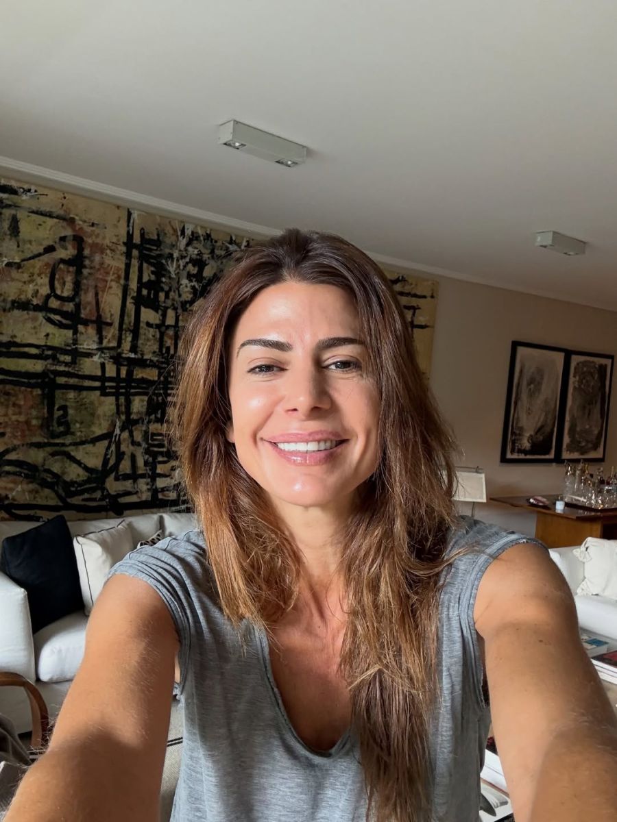 El living de Juliana Awada