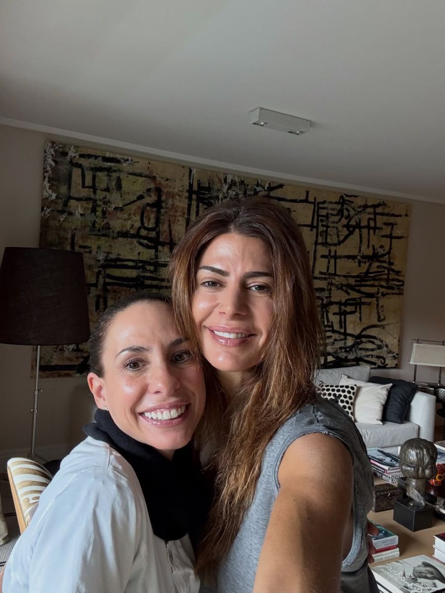 El living de Juliana Awada