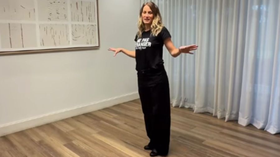 El nuevo living de Mica Viciconte