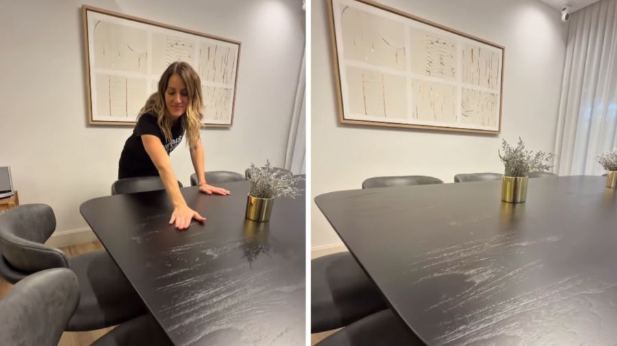 El nuevo living de Mica Viciconte
