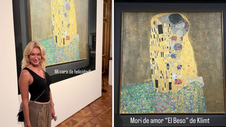 La reacción de Yanina Latorre en el museo