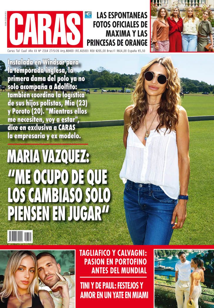 María Vázquez: “Me ocupo de que los Cambiaso solo piensen en jugar”