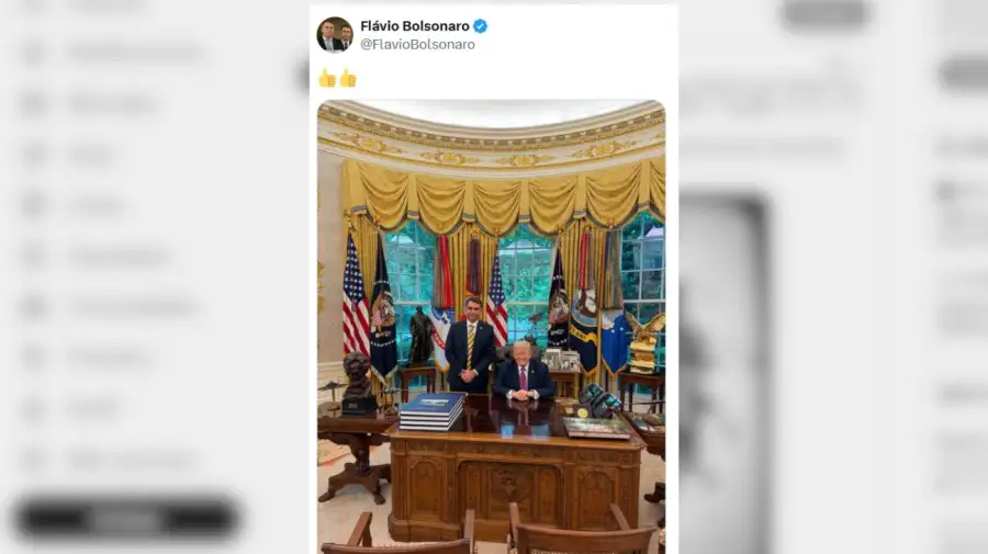 posteo Bolsonaro-Trump