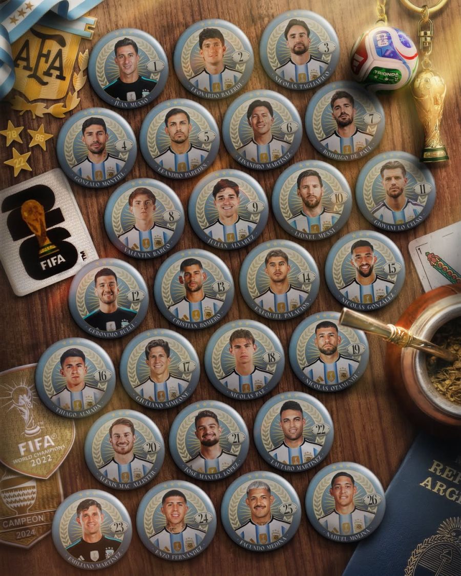Convocados de la Selección Argentina al Mundial 2026