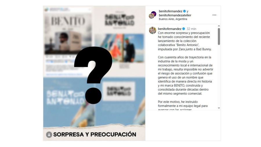 La denuncia de Benito Fernández contra Zara