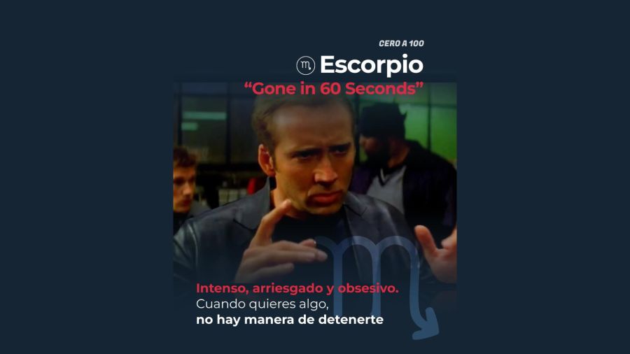 Qué película de autos sos según tu signo