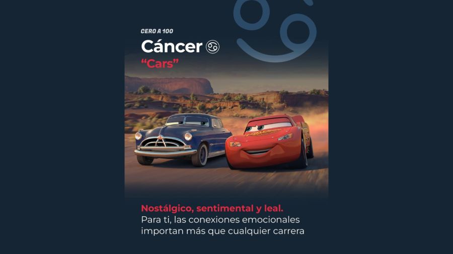 Qué película de autos sos según tu signo