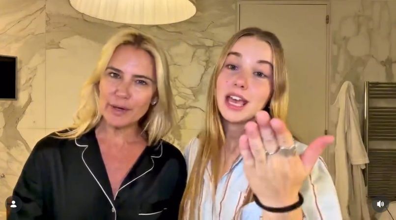 Valeria Mazza y Taína Gravier