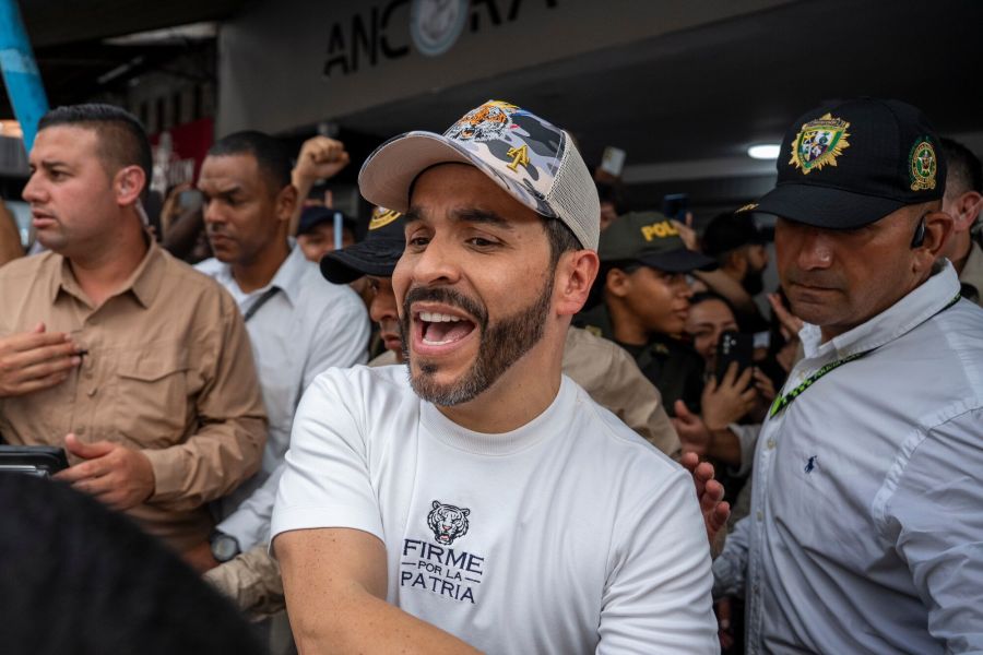Presidential Candidate Abelardo De La Espriella Holds Campaign Rally