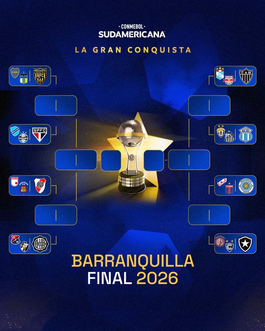 Cuadro principal Sudamericana 2026