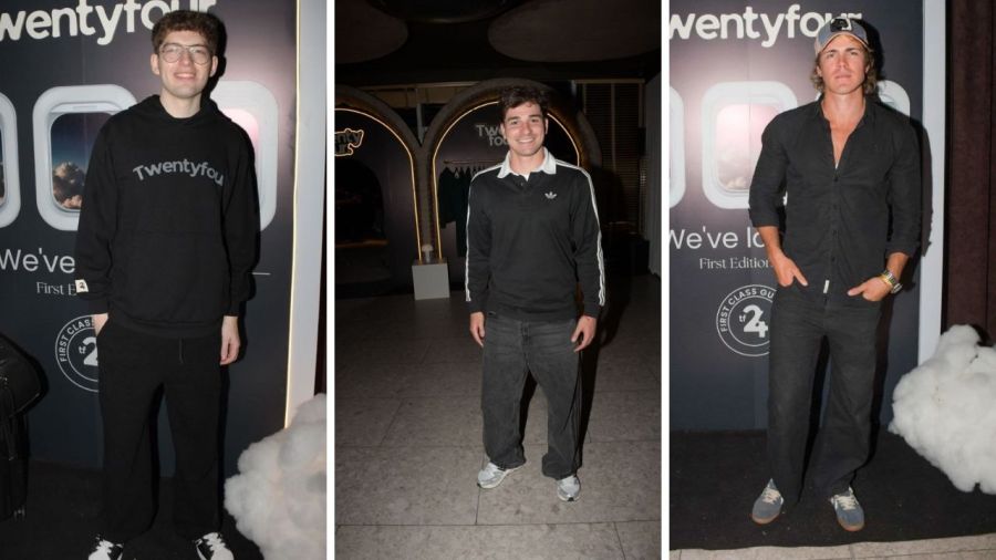 Los looks de la noche de Enzo Fernández y Valentina Cervantes / Créditos: CARAS, Foto de Carlos Cervetto