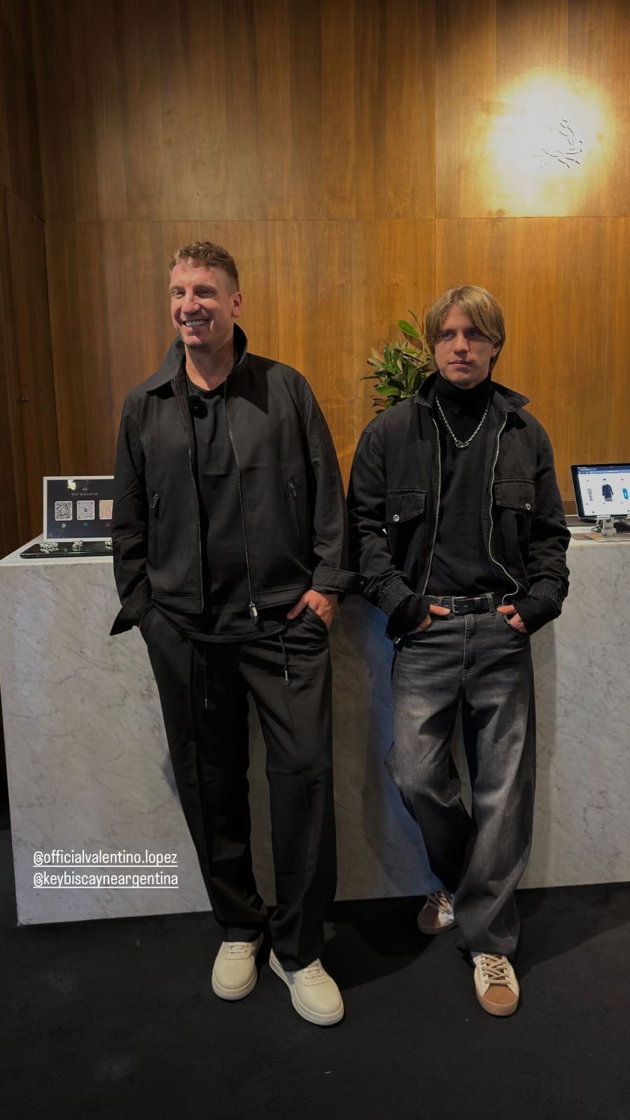 Maxi y Valentino López