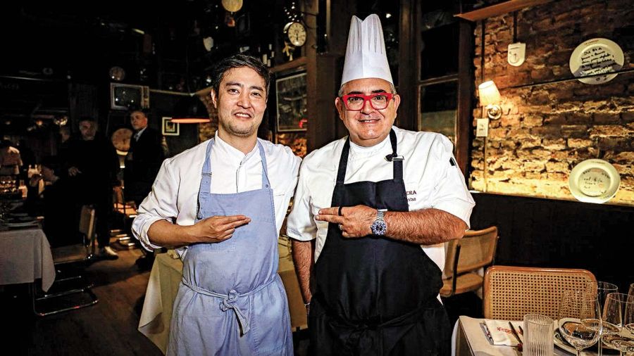 Maximiliano Matsumoto y Gastón Riveira