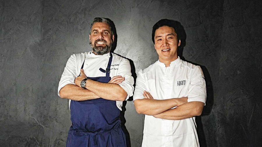 Pablo Park y Fernando Rivarola