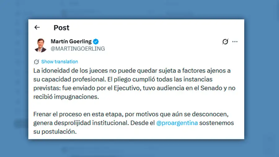 Posteo Martín Goerling 29052026