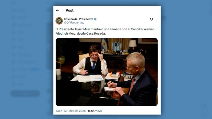 Posteo Oficina del Presidente 29052026
