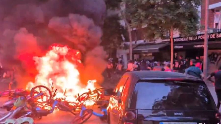 Disturbios en París