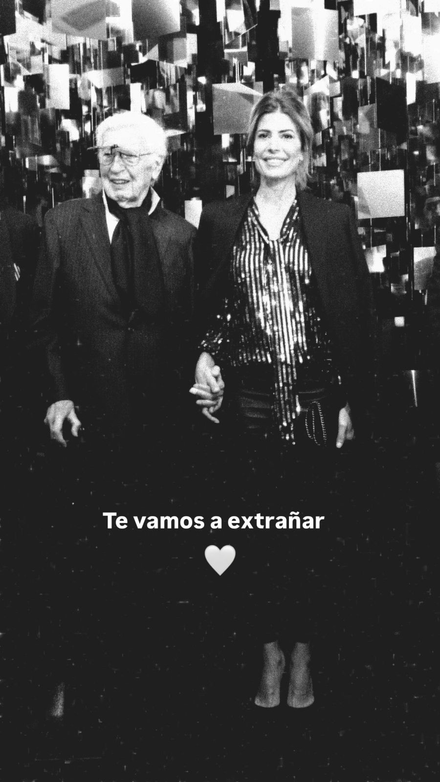 Juliana Awada y Julio Le Parc