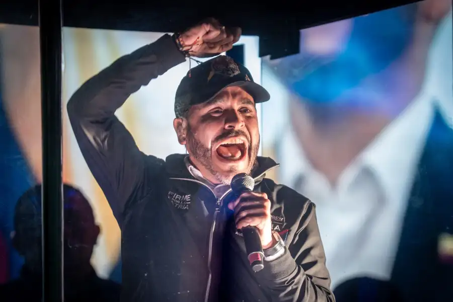 Presidential Candidate Abelardo De La Espriella Holds Closing Campaign Rally
