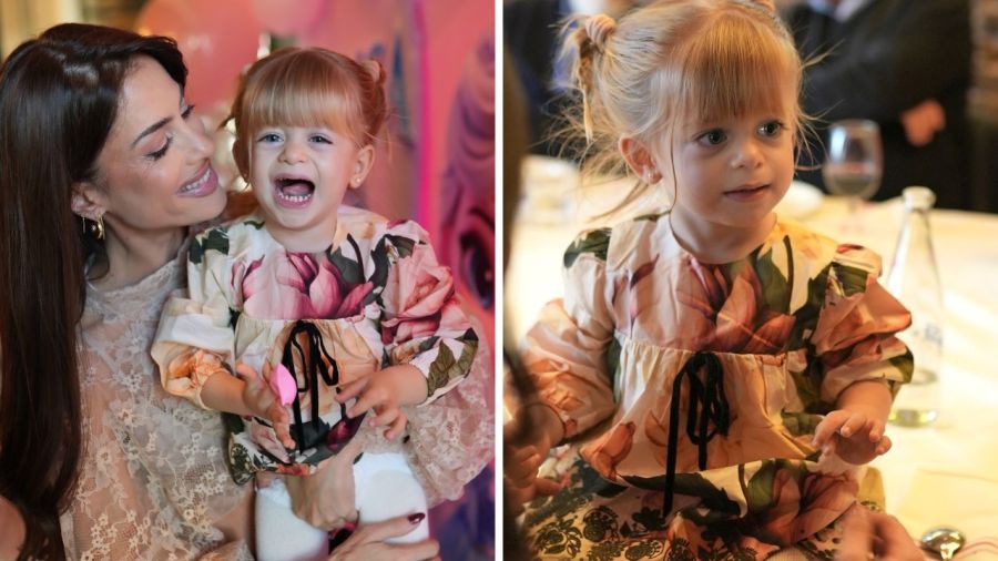 Así fue el cumpleaños de Bianca, la hija de Agus Casanova