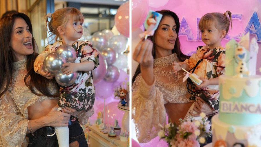 Así fue el cumpleaños de Bianca, la hija de Agus Casanova