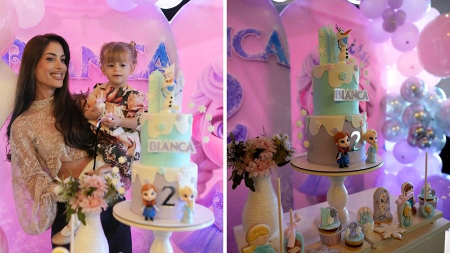 Así fue el cumpleaños de Bianca, la hija de Agus Casanova