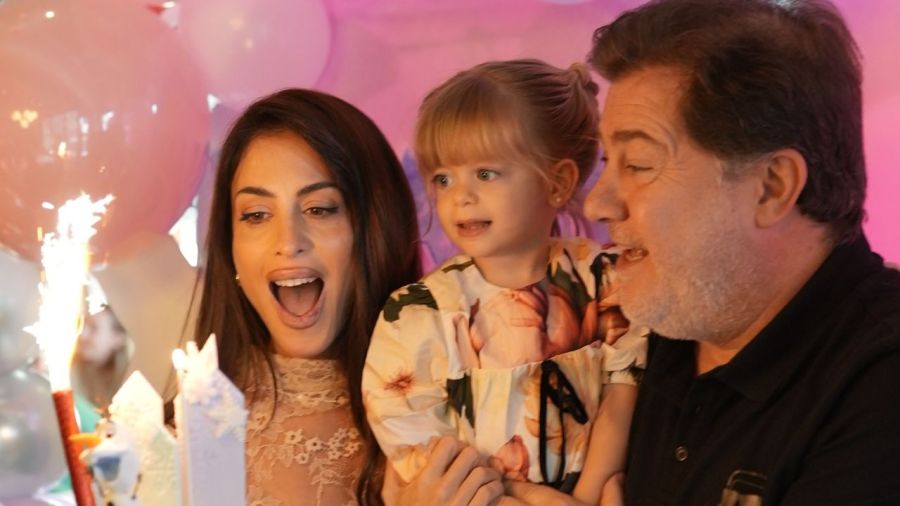 Así fue el cumpleaños de Bianca, la hija de Agus Casanova